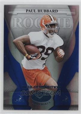 2008 Leaf Certified Materials - [Base] - Mirror Blue #187 - New Generation - Paul Hubbard /50
