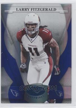 2008 Leaf Certified Materials - [Base] - Mirror Blue #2 - Larry Fitzgerald /50