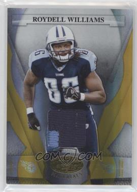 2008 Leaf Certified Materials - [Base] - Mirror Gold Materials #143 - Roydell Williams /25