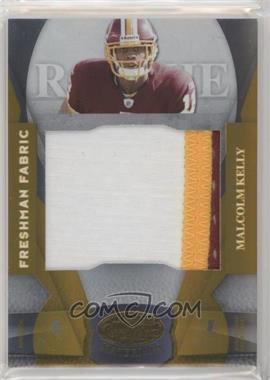 2008 Leaf Certified Materials - [Base] - Mirror Gold Materials #229 - Freshman Fabric - Malcolm Kelly /25