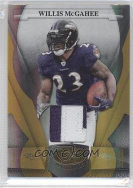 2008 Leaf Certified Materials - [Base] - Mirror Gold Materials #9 - Willis McGahee /25