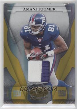 2008 Leaf Certified Materials - [Base] - Mirror Gold Materials #93 - Amani Toomer /25 [EX to NM]