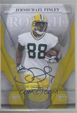 2008 Leaf Certified Materials - [Base] - Mirror Gold Signatures #168 - New Generation - Jermichael Finley /25 [Noted]