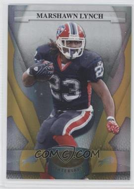 2008 Leaf Certified Materials - [Base] - Mirror Gold #14 - Marshawn Lynch /25