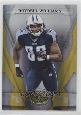 2008 Leaf Certified Materials - [Base] - Mirror Gold #143 - Roydell Williams /25