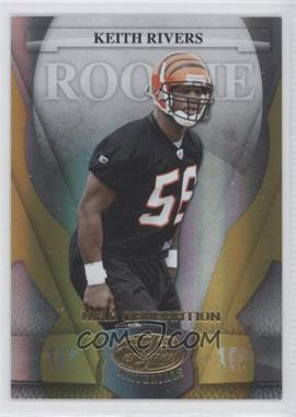 2008 Leaf Certified Materials - [Base] - Mirror Gold #176 - New Generation - Keith Rivers /25