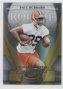 2008 Leaf Certified Materials - [Base] - Mirror Gold #187 - New Generation - Paul Hubbard /25