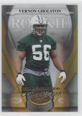 2008 Leaf Certified Materials - [Base] - Mirror Gold #199 - New Generation - Vernon Gholston /25