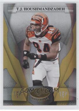 2008 Leaf Certified Materials - [Base] - Mirror Gold #27 - T.J. Houshmandzadeh /25