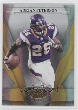 2008 Leaf Certified Materials - [Base] - Mirror Gold #79 - Adrian Peterson /25