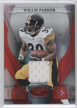 2008 Leaf Certified Materials - [Base] - Mirror Red Materials #113 - Willie Parker /150