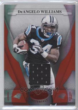 2008 Leaf Certified Materials - [Base] - Mirror Red Materials #17 - DeAngelo Williams /75