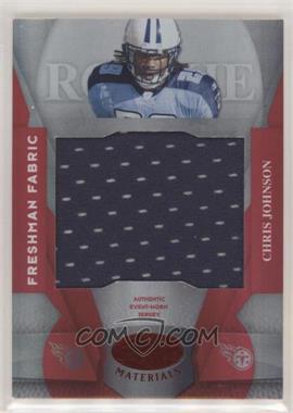 2008 Leaf Certified Materials - [Base] - Mirror Red Materials #213 - Freshman Fabric - Chris Johnson /100