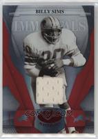 Immortals - Billy Sims [EX to NM] #/50