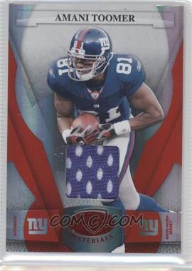 2008 Leaf Certified Materials - [Base] - Mirror Red Materials #93 - Amani Toomer /150