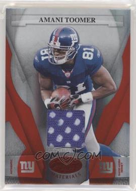 2008 Leaf Certified Materials - [Base] - Mirror Red Materials #93 - Amani Toomer /150