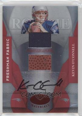 2008 Leaf Certified Materials - [Base] - Mirror Red Signatures #208 - Freshman Fabric - Kevin O'Connell /250