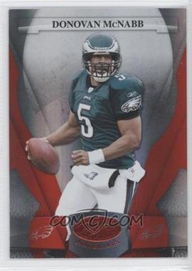 2008 Leaf Certified Materials - [Base] - Mirror Red #107 - Donovan McNabb /100