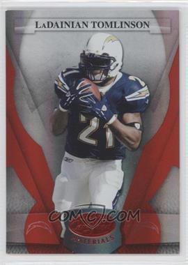 2008 Leaf Certified Materials - [Base] - Mirror Red #117 - LaDainian Tomlinson /100