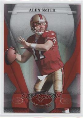 2008 Leaf Certified Materials - [Base] - Mirror Red #121 - Alex Smith /100