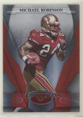 2008 Leaf Certified Materials - [Base] - Mirror Red #123 - Michael Robinson /100 [Noted]