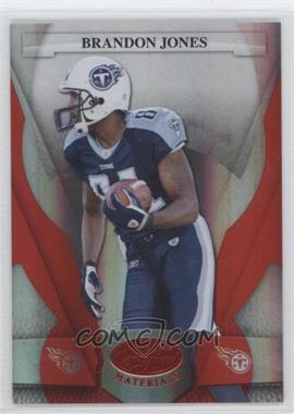 2008 Leaf Certified Materials - [Base] - Mirror Red #145 - Brandon Jones /100