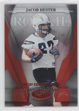 2008 Leaf Certified Materials - [Base] - Mirror Red #167 - New Generation - Jacob Hester /100