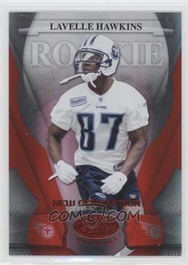 2008 Leaf Certified Materials - [Base] - Mirror Red #179 - New Generation - Lavelle Hawkins /100