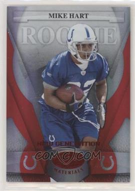 2008 Leaf Certified Materials - [Base] - Mirror Red #186 - New Generation - Mike Hart /100