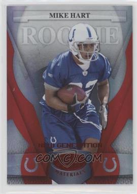 2008 Leaf Certified Materials - [Base] - Mirror Red #186 - New Generation - Mike Hart /100