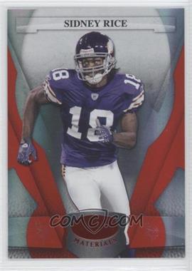 2008 Leaf Certified Materials - [Base] - Mirror Red #81 - Sidney Rice /100
