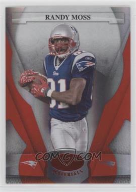 2008 Leaf Certified Materials - [Base] - Mirror Red #83 - Randy Moss /100