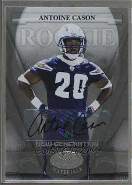 2008 Leaf Certified Materials - [Base] #153 - New Generation - Antoine Cason /749 [Noted]