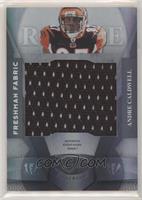 Freshman Fabric - Andre Caldwell [EX to NM] #/599