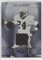 Immortals - Willie Brown [EX to NM] #/100
