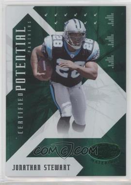 2008 Leaf Certified Materials - Certified Potential - Emerald #CP-2 - Jonathan Stewart /5