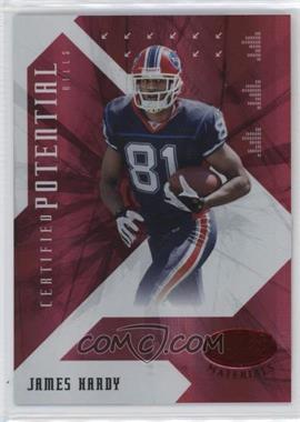 2008 Leaf Certified Materials - Certified Potential - Red #CP-18 - James Hardy /250 [EX to NM]