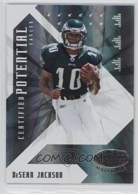 2008 Leaf Certified Materials - Certified Potential #CP-20 - DeSean Jackson /1000