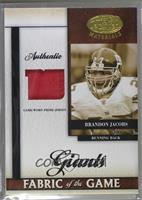 Brandon Jacobs [Noted] #/25