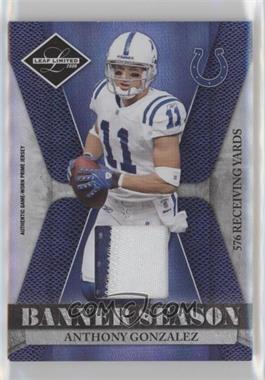 2008 Leaf Limited - Banner Season - Materials Prime #BSM-2 - Anthony Gonzalez /25