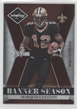 2008 Leaf Limited - Banner Season #BSM-14 - Marques Colston /999