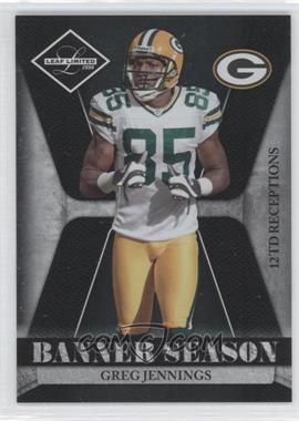 2008 Leaf Limited - Banner Season #BSM-25 - Greg Jennings /999