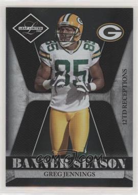 2008 Leaf Limited - Banner Season #BSM-25 - Greg Jennings /999