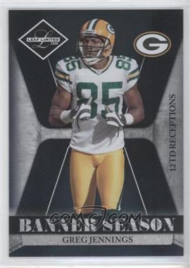 2008 Leaf Limited - Banner Season #BSM-25 - Greg Jennings /999