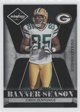 2008 Leaf Limited - Banner Season #BSM-25 - Greg Jennings /999