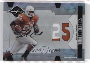 2008 Leaf Limited - [Base] - College Spotlight Silver #318 - Phenoms - Jamaal Charles /25
