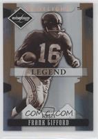 Legend - Frank Gifford #/125