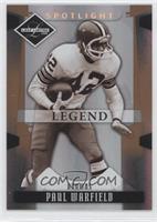 Legend - Paul Warfield #/125