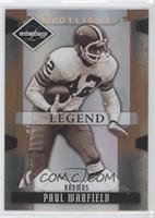 Legend - Paul Warfield #/125