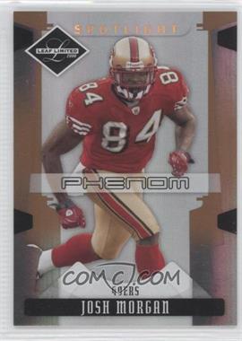 2008 Leaf Limited - [Base] - Spotlight Bronze #251 - Phenoms - Josh Morgan /125